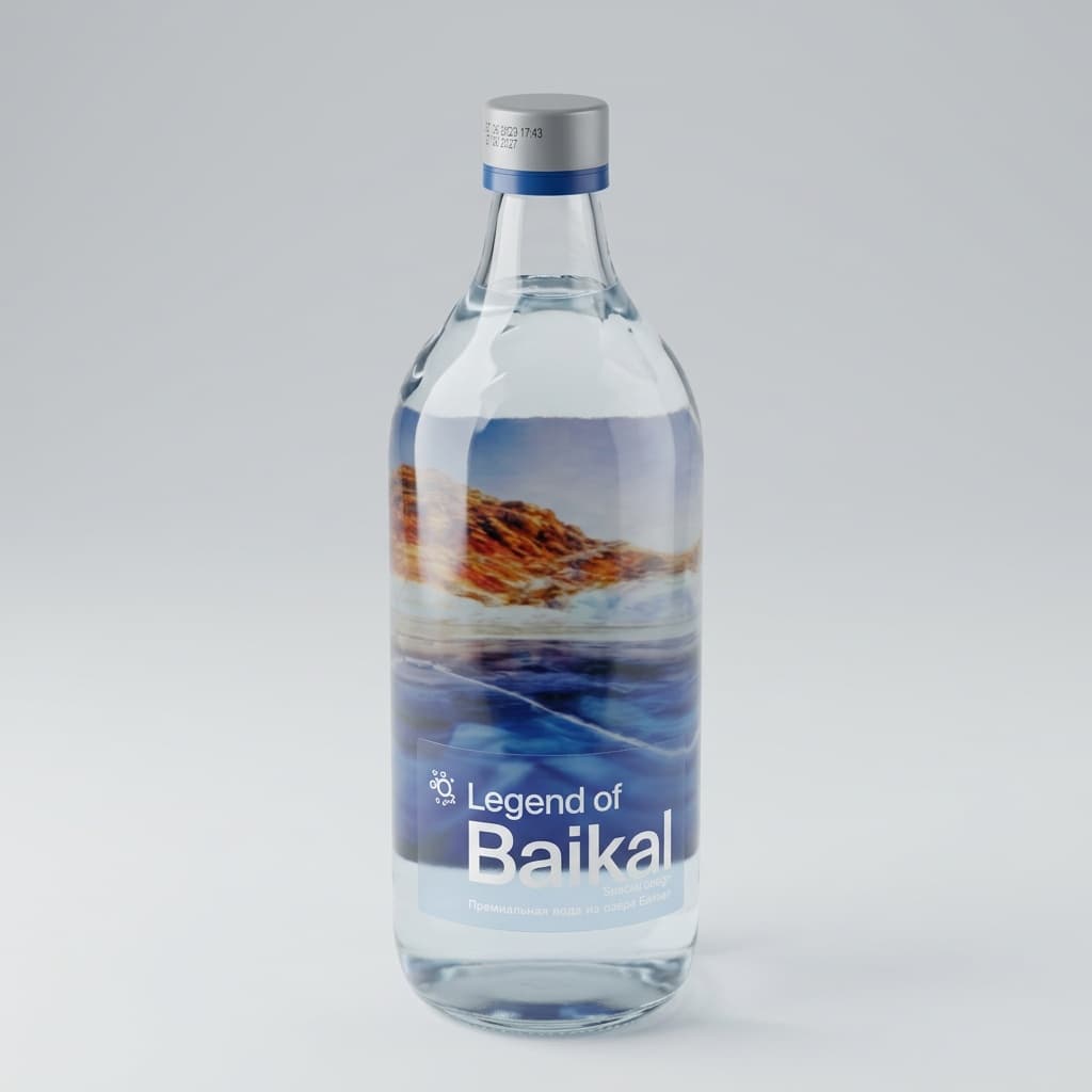 Минеральная вода Легенда Байкала, 750 мл